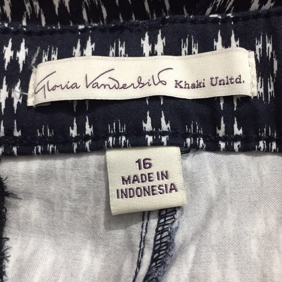 NWT GLoria Vanderbilt kayaking UnlTd Anita Capri size 16 - Picture 7 of 8